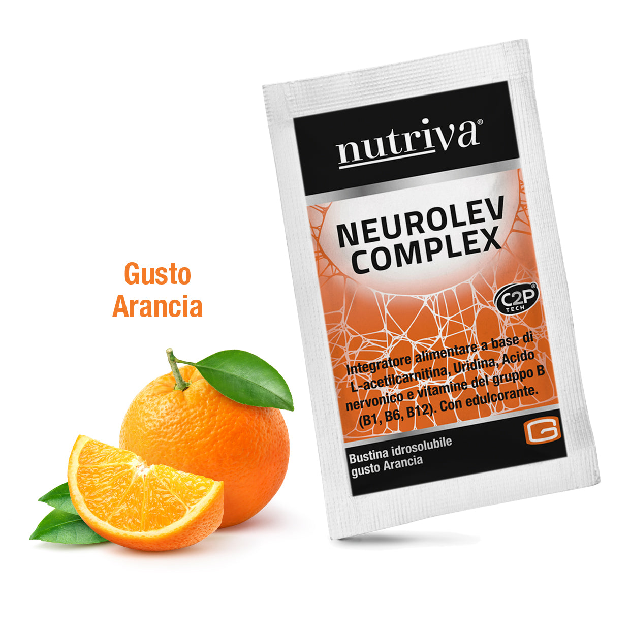 NUTRIVA NEUROLEV COMPLEX bustina gusto arancia