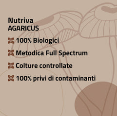 Nutriva Funghi Agaricus Bio