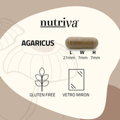 Nutriva Funghi Agaricus Bio
