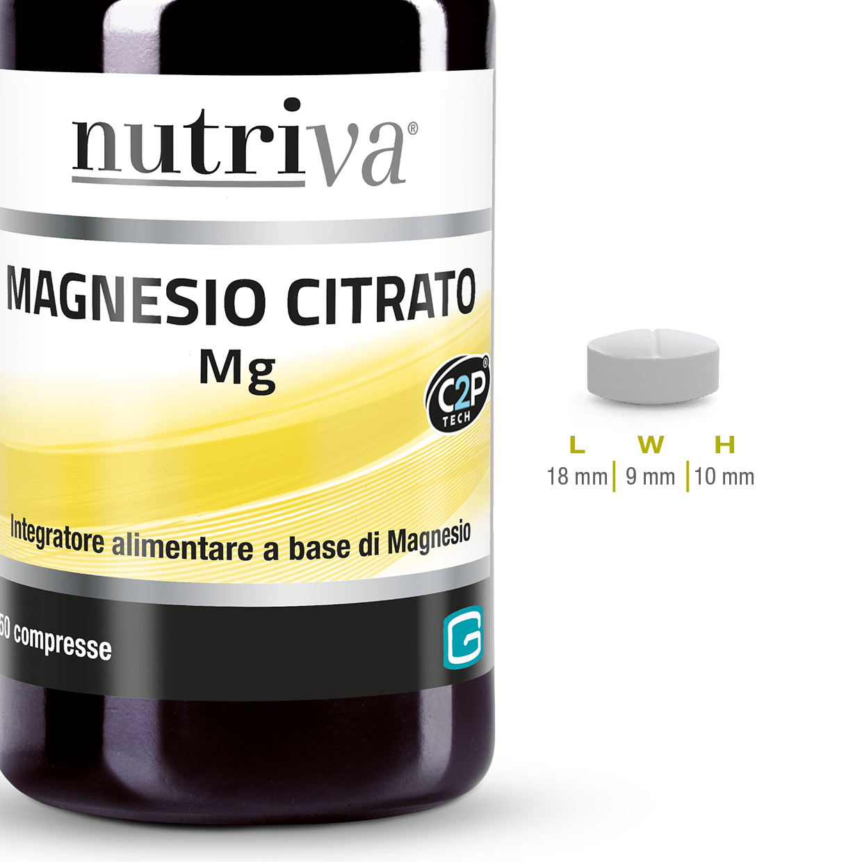 Nutriva MAGNESIO CITRATO 50 cpr