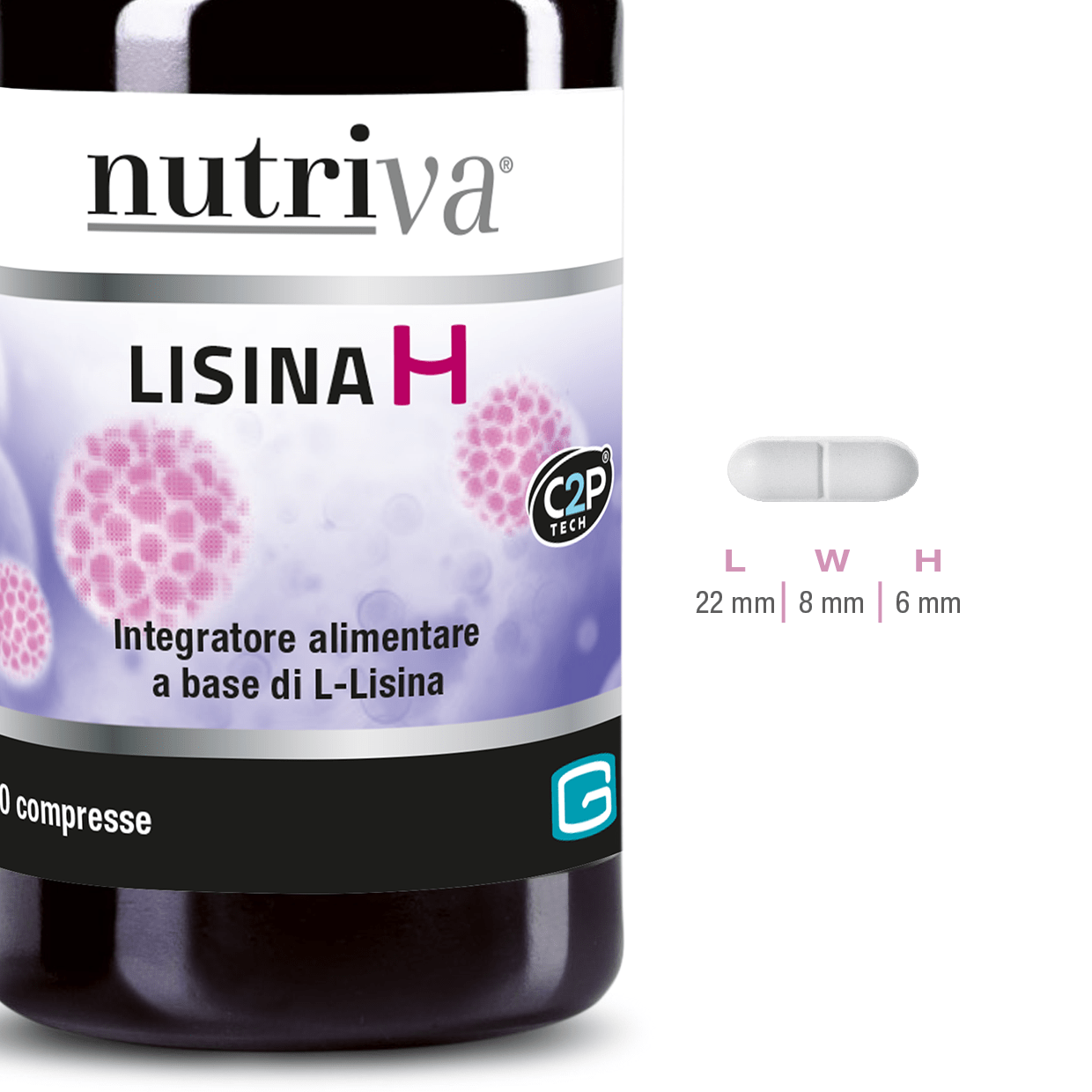 Nutriva LISINA-H 60 cpr