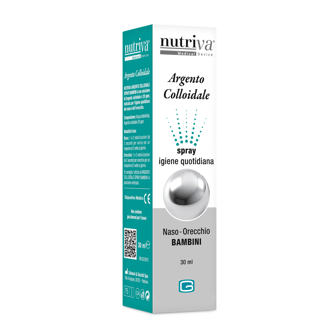 Nutriva Argento Colloidale Spray Bambini 30 ml