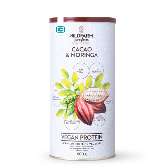 Wildfarm Vegan Protein Cacao & Moringa