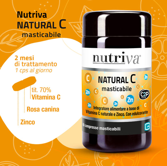 Nutriva Natural C Masticabile